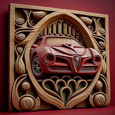 3D модель Alfa Romeo 33 Stradale (STL)